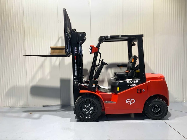 Ep 3500kg hefvermogen- 4.8 meter triplex, free-lift, side-shift vorkheftruck - afbeelding 12 van  14