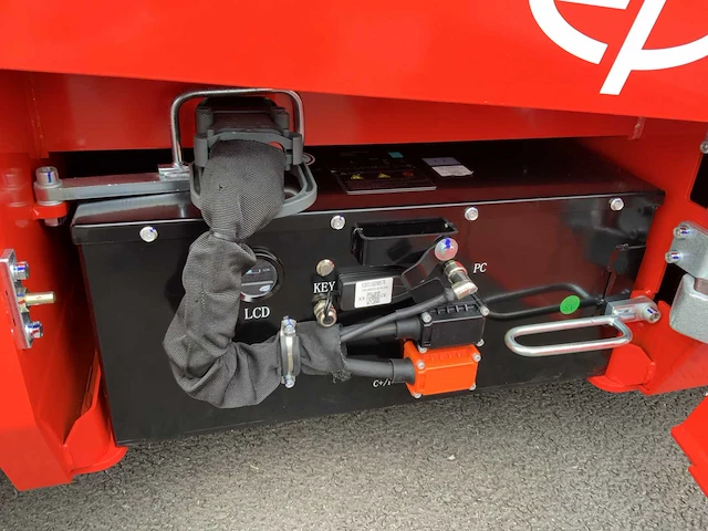 Ep efl 252 xs - 4,5 meter triplex, li-ion, free-lift, side-shift - vorkheftruck - afbeelding 14 van  39