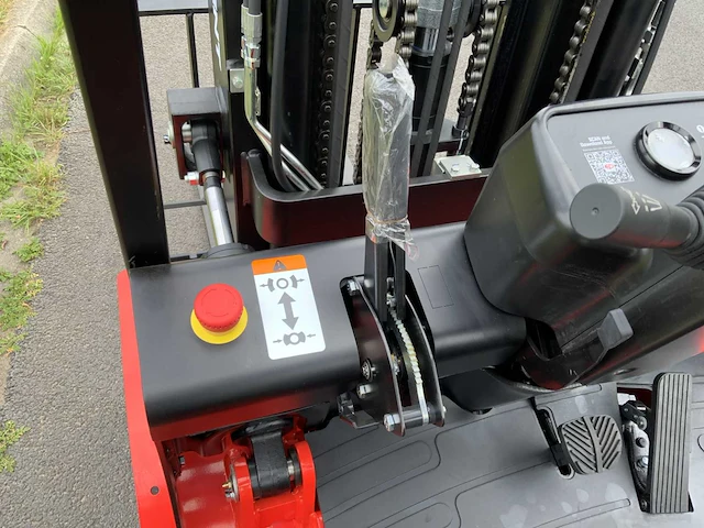 Ep efl 252 xs - 4,5 meter triplex, li-ion, free-lift, side-shift - vorkheftruck - afbeelding 20 van  39