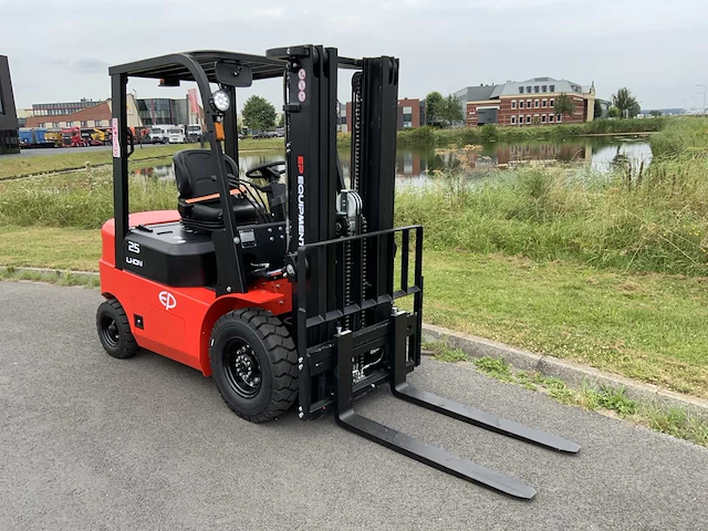 Ep efl 252 xs - 4,5 meter triplex, li-ion, free-lift, side-shift - vorkheftruck - afbeelding 38 van  39