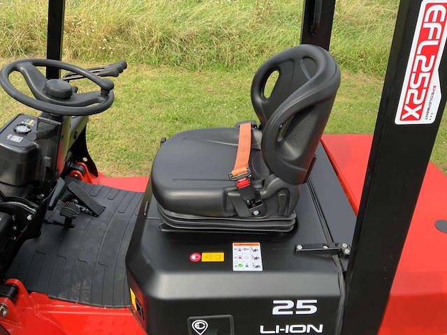 Ep efl 252 xs - 4.5 meter triplex, li-ion, free-lift, side-shift - vorkheftruck - afbeelding 17 van  39