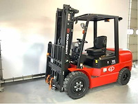 Ep efl-352 - 4.8 meter triplex, li-ion, free-lift, side-shift - vorkheftruck - afbeelding 1 van  27