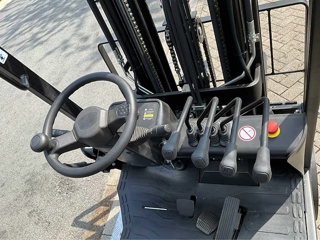 Ep efs 151 - 4,35 meter triplex, li-ion, free-lift, side-shift - vorkheftruck - afbeelding 6 van  28