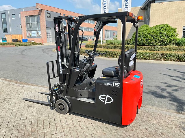 Ep efs 151 - 4.35 meter triplex, li-ion, free-lift, side-shift - vorkheftruck - afbeelding 20 van  26