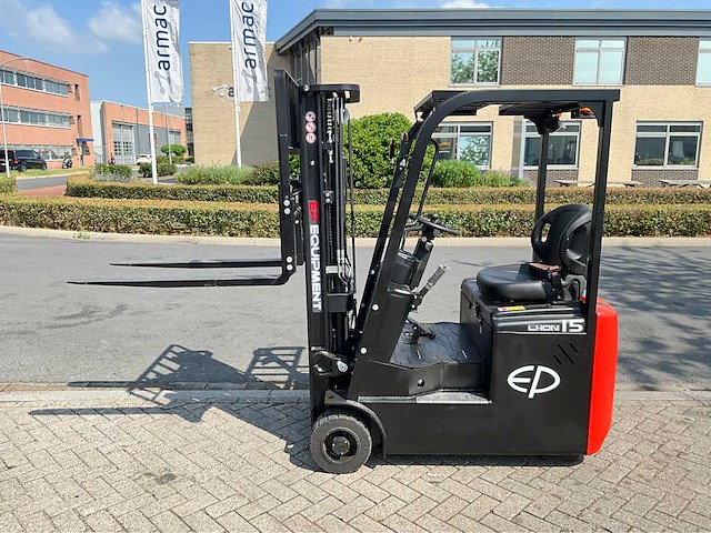 Ep efs 151 - 4.35 meter triplex, li-ion, free-lift, side-shift - vorkheftruck - afbeelding 26 van  26