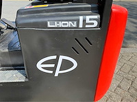 Ep efs 151 - 4,35 meter triplex, li-ion, free-lift, side-shift - vorkheftruck - afbeelding 14 van  28