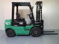 Ep efxz-251 - 4.8 meter triplex, li-ion, free-lift, side-shift - vorkheftruck - afbeelding 10 van  19