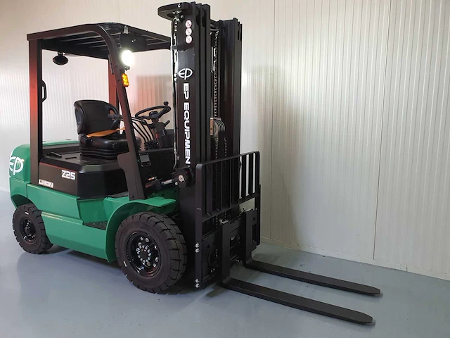 Ep efxz-251 - 4.8m triplex, li-ion, free-lift, side-shift - vorkheftruck - afbeelding 11 van  19