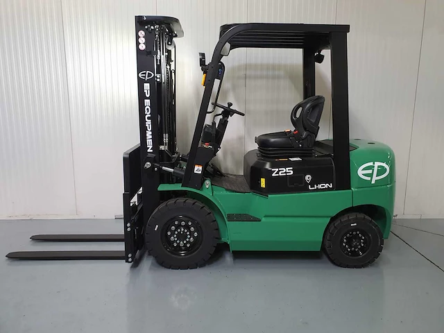 Ep efxz-251 - 4.8m triplex, li-ion, free-lift, side-shift - vorkheftruck - afbeelding 12 van  19