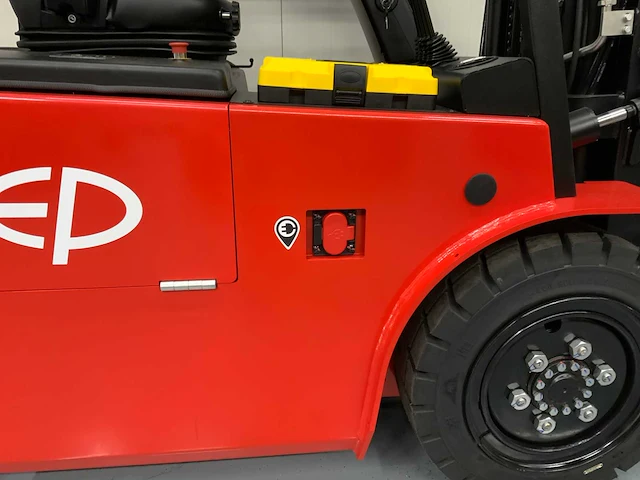 Ep x4-30 - 4.8 meter triplex, uitneembare accu's incl. docking station accu's, free-lift, side-shift vorkheftruck - afbeelding 29 van  37