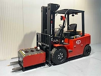 Ep x4-30 - 4.8 meter triplex, uitneembare accu's incl. docking station, free-lift, side-shift vorkheftruck