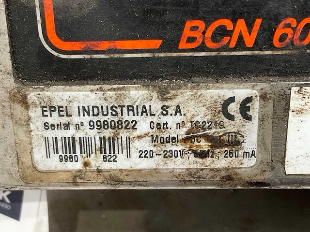 Epel industrial bcn 60 industriële weegschaal - afbeelding 6 van  6