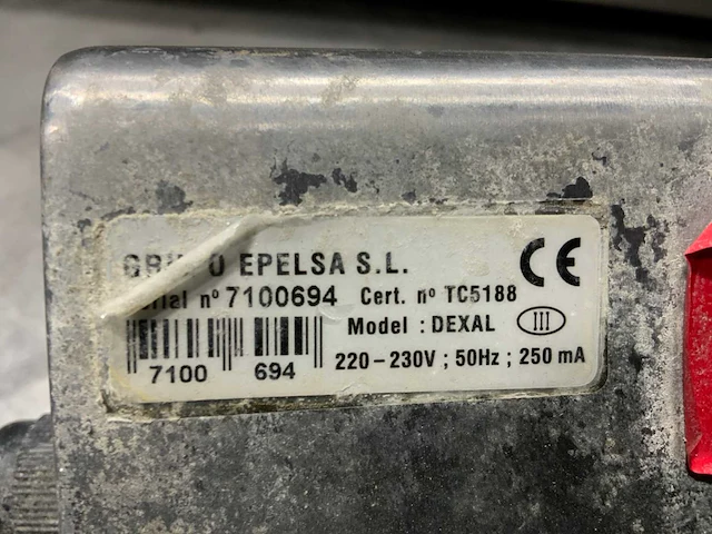 Epelsa dexal rvs vloerweegschaal - afbeelding 6 van  6