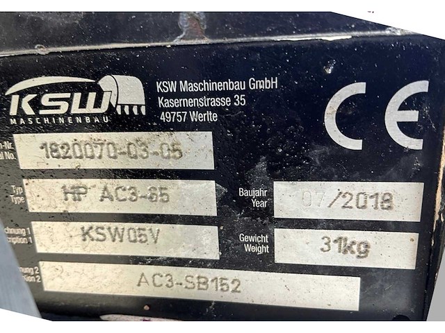 Epiroc sb 152 hydraulische sloophamer - afbeelding 3 van  12