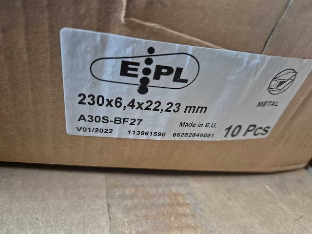 Epl - 230*6.4x22.23 slijpschijven (850x) - afbeelding 3 van  4