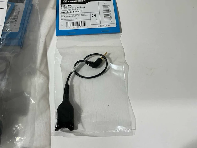 Epos 1000852 ccel193/3,5mm-qd headsetaansluitkabel (60x) - afbeelding 2 van  3