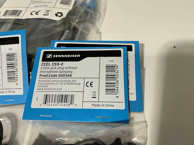 Epos 1000853 ccel193-2/3,5mm-qd100c kabel (70x) - afbeelding 2 van  3