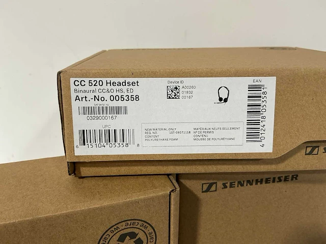 Epos 5358 cc520 headset (10x) - afbeelding 3 van  4