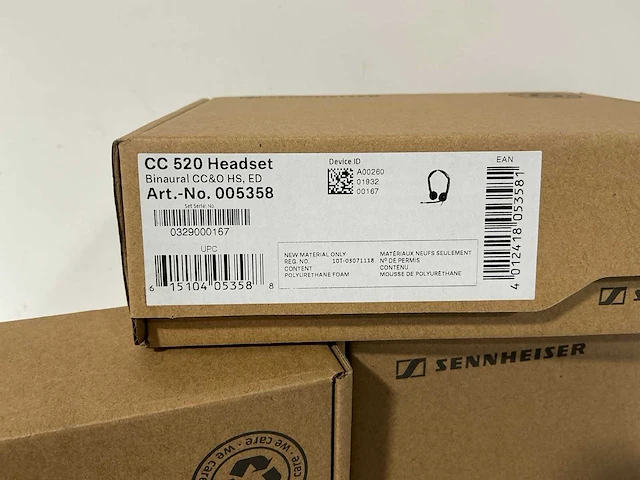 Epos 5358 cc520 headset (30x) - afbeelding 3 van  4