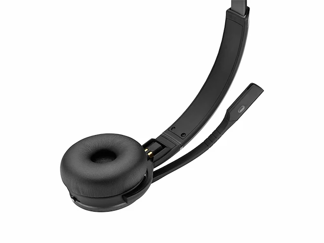 Epos impact sdw 5036 enkelzijdige draadloze dect-headset drievoudige connectiviteit, ruisonderdrukkend systeem zwart - afbeelding 3 van  6