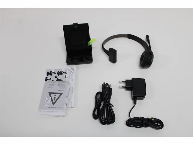 Epos impact sdw 5036 enkelzijdige draadloze dect-headset drievoudige connectiviteit, ruisonderdrukkend systeem zwart - afbeelding 5 van  6