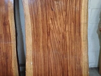 Epoxy boomstamtafel suar walnoot 180x90 binnen/buiten, sanderz, 2025 - afbeelding 1 van  6
