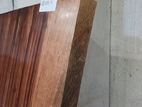 Epoxy boomstamtafel suar walnoot 180x90 binnen/buiten, sanderz, 2025 - afbeelding 4 van  6