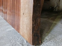 Epoxy boomstamtafel suar walnoot 180x90 binnen/buiten, sanderz, 2025 - afbeelding 5 van  6