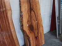 Epoxy boomstamtafel suar walnoot 180x90 binnen/buiten, sanderz, 2025 - afbeelding 5 van  5