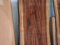 Epoxy boomstamtafel suar walnoot 180x90 binnen/buiten, sanderz, 2025 - afbeelding 1 van  5