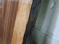 Epoxy boomstamtafel suar walnoot 180x90 binnen/buiten, sanderz, 2025 - afbeelding 4 van  5