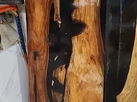 Epoxy buiten/binnen eettafel 240x100, 2025 - afbeelding 4 van  5