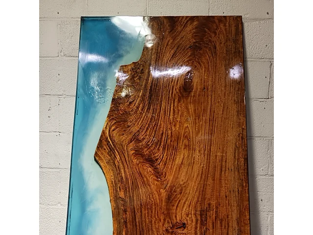 Epoxy buiten/binnen eettafel 240x100, 2025 - afbeelding 5 van  7