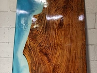 Epoxy buiten/binnen eettafel 240x100, 2025 - afbeelding 5 van  7