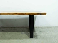 Epoxy eetkamertafel boomstam - afbeelding 4 van  6