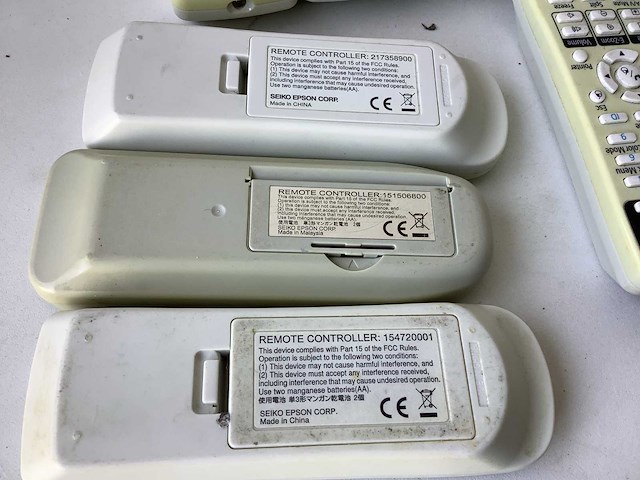 Epson afstandsbedieningen beamers en projectie (28x) - afbeelding 4 van  4