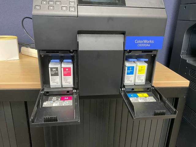 Epson colorworks cw-c6000ae labelprinter - afbeelding 2 van  8