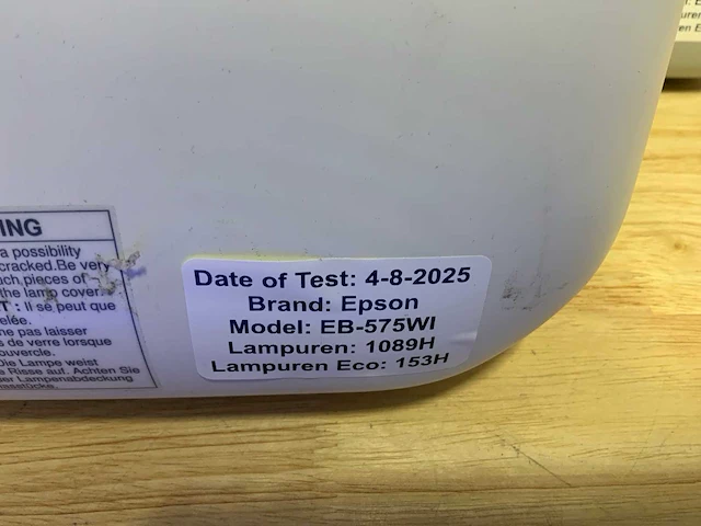 Epson eb-475wi/eb-475wi beamer (2x) - afbeelding 2 van  13