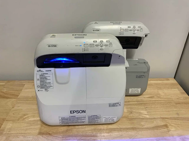 Epson eb-475wi/eb-475wi beamer (2x) - afbeelding 1 van  13