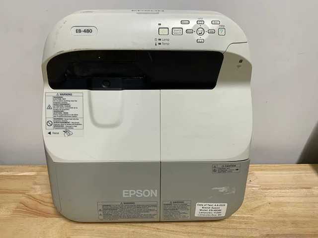 Epson eb-480 beamer (4x) - afbeelding 3 van  9