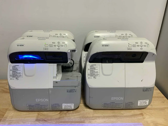 Epson eb-485wi beamer (4x) - afbeelding 1 van  8