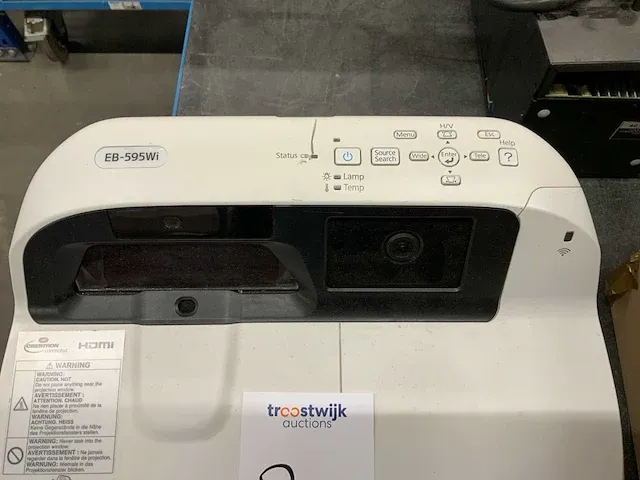 Epson eb-595wi projector - afbeelding 3 van  5