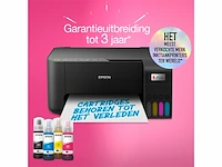 Epson ecotank et-2860 all-in-one inkttank printer- zwart - afbeelding 2 van  5