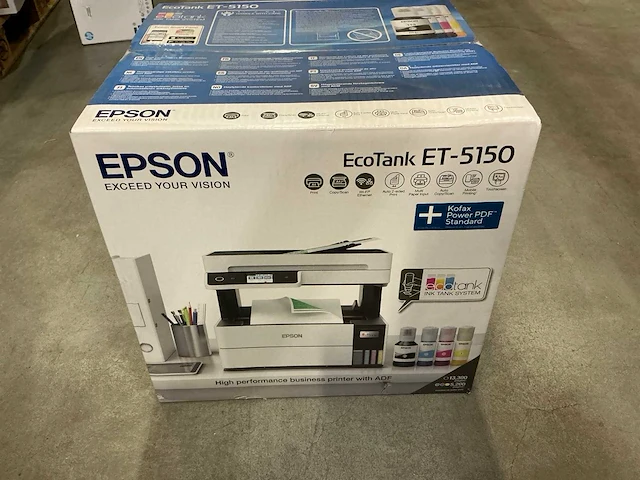 Epson ecotank et-5150 high performance business printer with adf - afbeelding 1 van  3