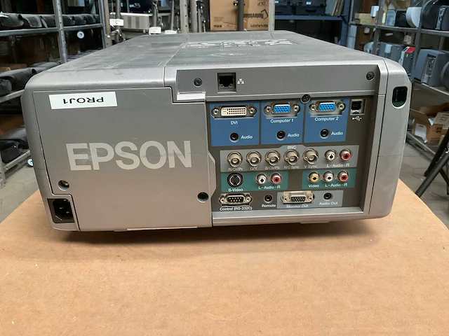 Epson emp-7700 power lite projector lcd - afbeelding 4 van  6