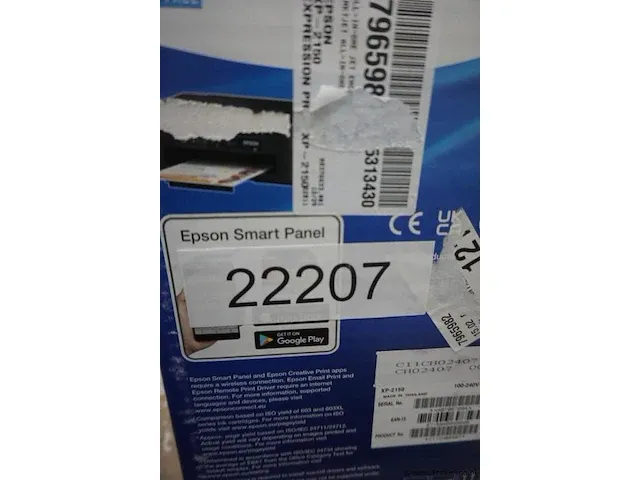 Epson expression home xp-2150 all-in-one printer - afbeelding 3 van  3