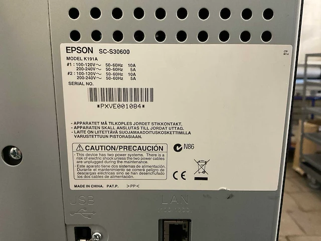 Epson sc-s30600 - k191a plotter - afbeelding 7 van  15