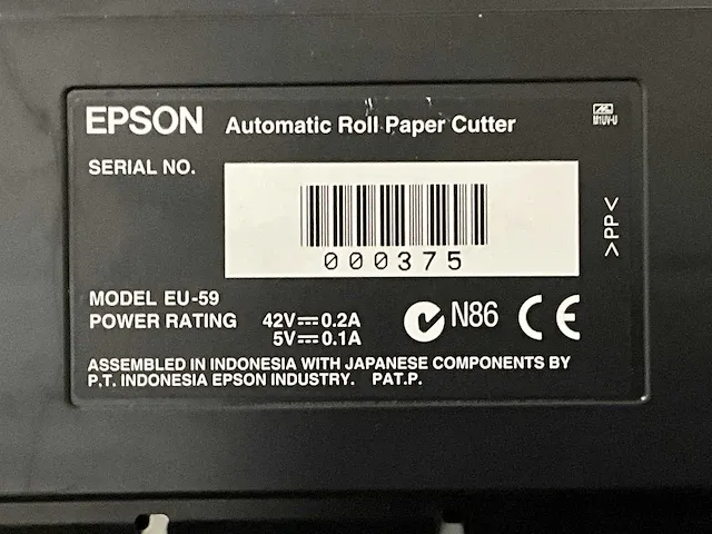 Epson stylus photo 2100 inktjetprinter met automatische snijmodule - afbeelding 11 van  19