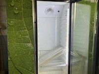 Equisit mobiele horeca display koelkast v.v. lichtbak - 70x70x216cm - afbeelding 4 van  8