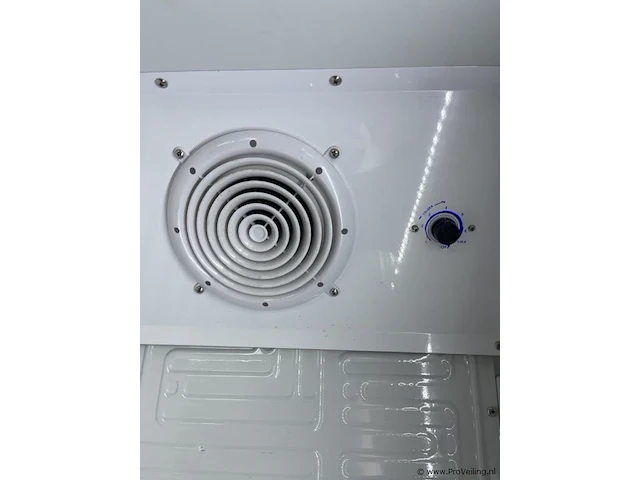Equisit mobiele horeca display koelkast v.v. lichtbak - 70x70x216cm - afbeelding 6 van  8